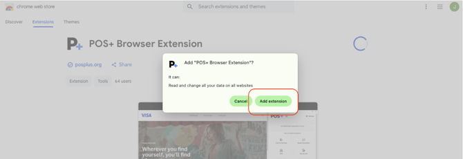 Chrome Web Store-POS+ Add Exstension_Kb Medai