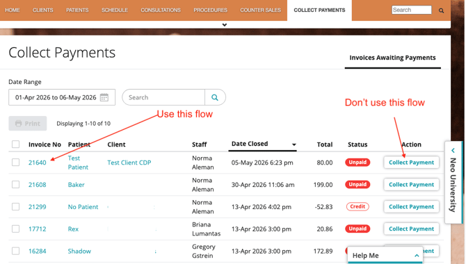 IDEXX Neo - Collect Payments_Kb Media