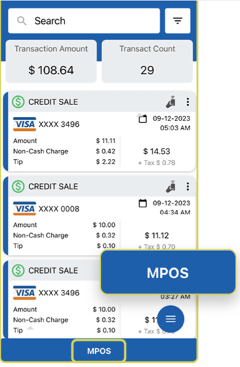 RCKT Transaction Display
