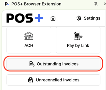 POS+- Outstanding Invoices