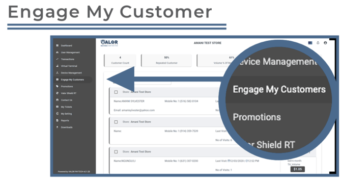 Merchant Portal- Enage my customer
