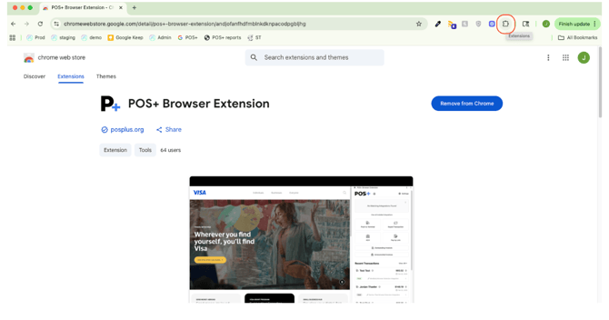 POS+ Browser Extension Enable_KB media