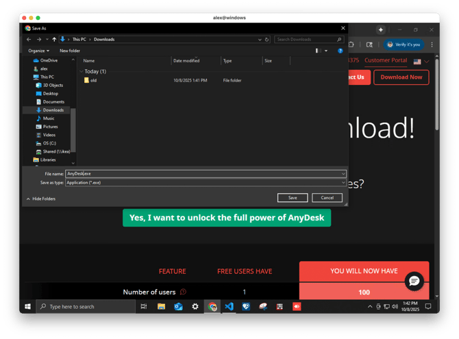 POS+ On Prem Installation- Anydesk 5_Kb Media
