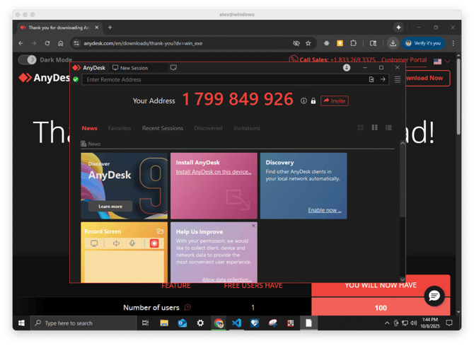 POS+ On Prem Installation- Anydesk 9_Kb Media