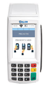 Perform a Pre auth Valor Device Step 2