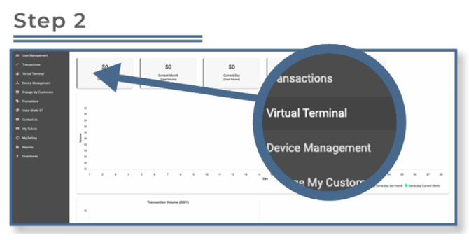 Valor Portal- Recurring payment Step 2