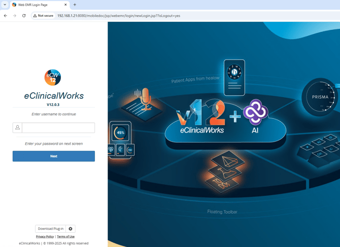 eClinicalWorks-Log in_Kb Media